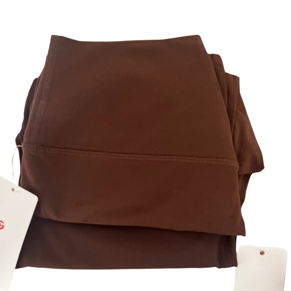 2 Pack Brown 7/8 Leggings/Capris - M